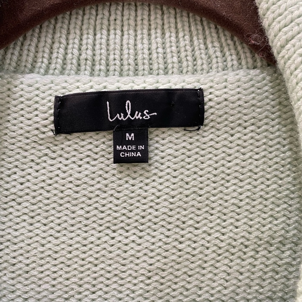 Lulus Cropped Collared Sweater - image 7